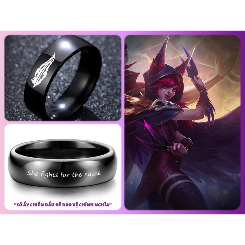 Nhẫn Xayah  - Liên Minh Huyền Thoại LoL