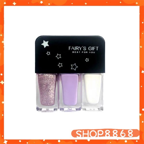 Combo 3 sơn móng tay khác màu Fairy's Gift - SHOP8868