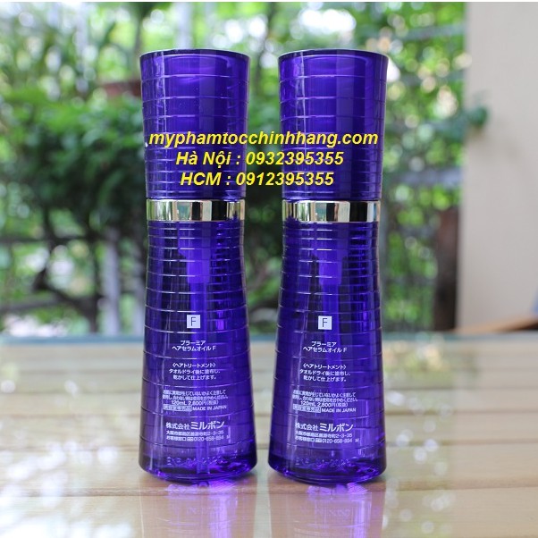 TINH DẦU DƯỠNG TÓC MILBON PLARMIA HAIRSERUM OIL F CHO TÓC MỎNG HOẶC  M CHO TÓC TRUNG BÌNH 120ML