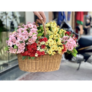 Giỏ mây tre đan picnic - Hàng VNXK