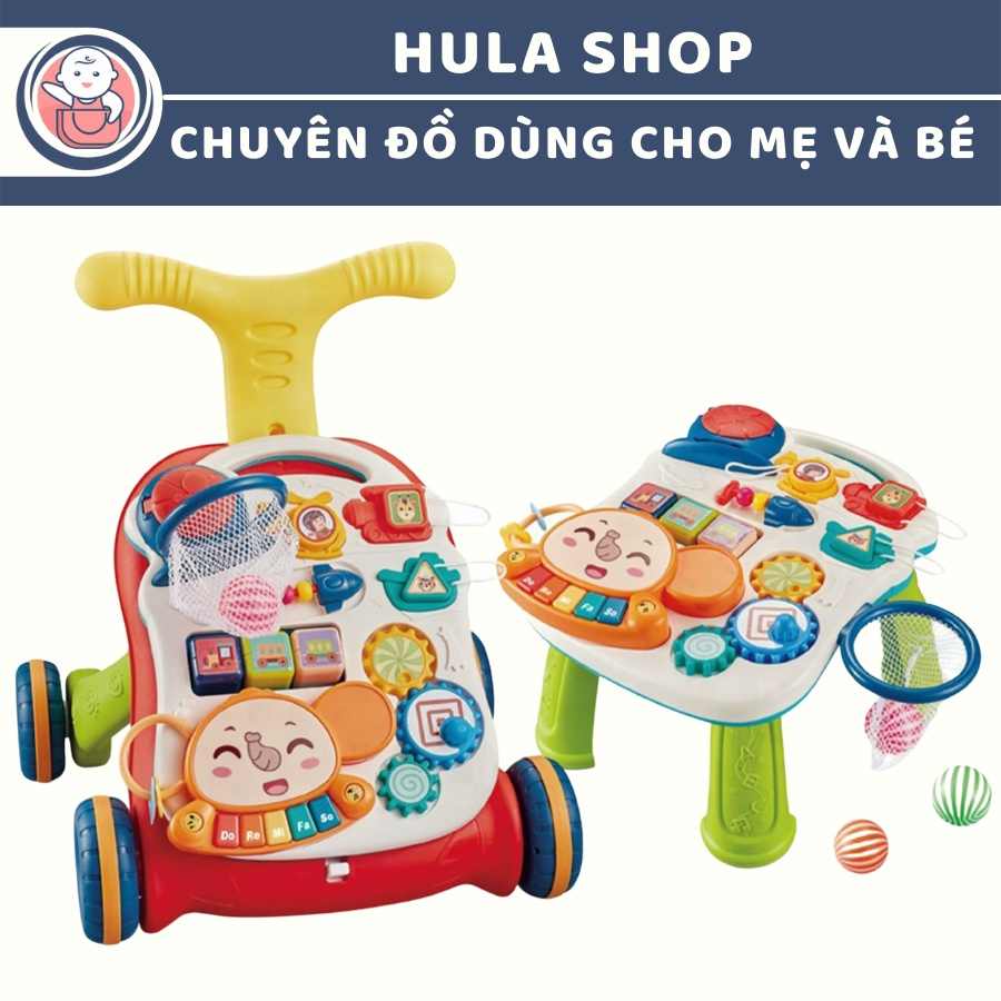 Xe tập đi kiêm bàn nhạc đa năng 2 trong 1 ToysHouse N6038