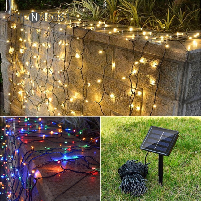 50/100 LED Solar Power String Light Christmas Fairy Lights Waterproof Outdoor Garden Xmas Tree Lamp