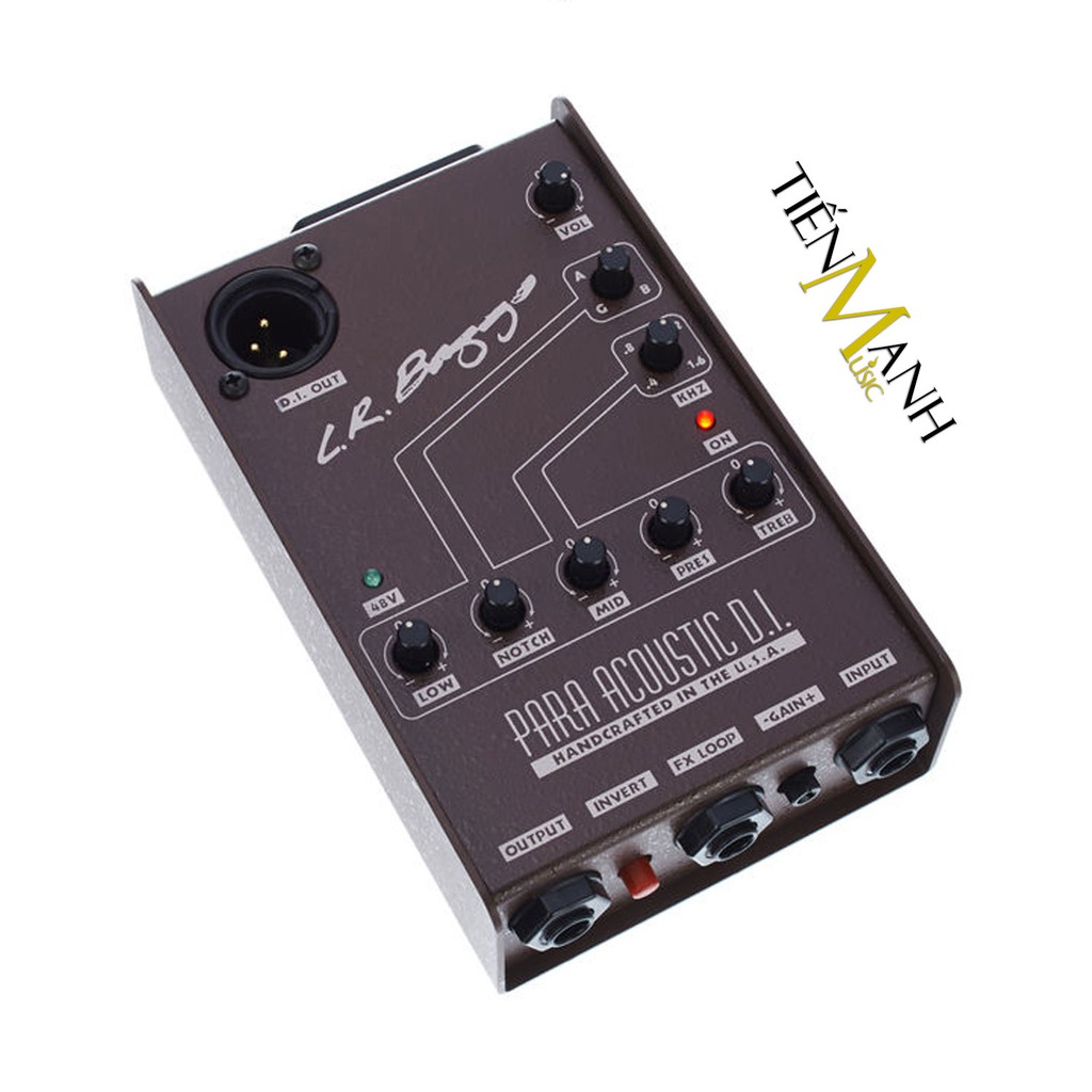 Para Acoustic DI L.R. Baggs Guitar Thiết bị tạo hiệu ứng âm thanh LR Bagg Preamp - Chính Hãng