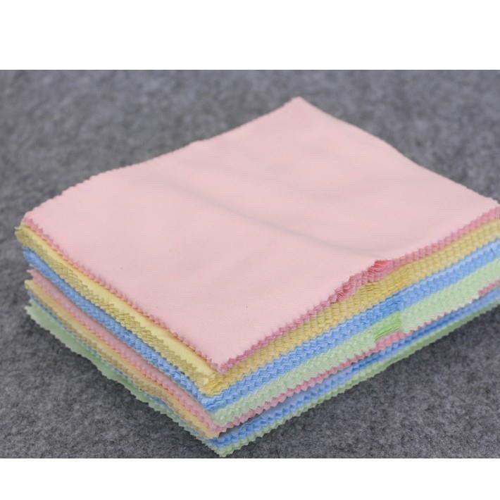 Khăn lau đa năng, khăn lau kính cận, kính mát, mặt điện thoại nhiều màu sắc K01