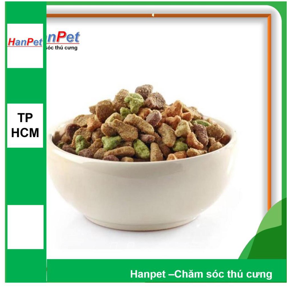 Thức ăn dạng hạt cho chó cỡ nhỏ Smartheart Gold gói 1kg (hanpet 216b)