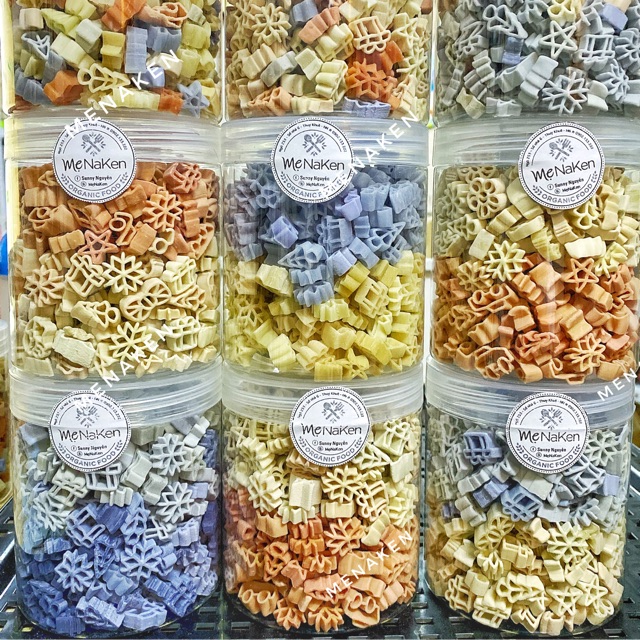 Nui rau củ cho bé từ 6m+ (210gr)