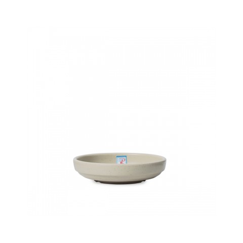 Dĩa Nhựa Melamine Gân Sâu Nhám Màu Nâu - DGS06NMN