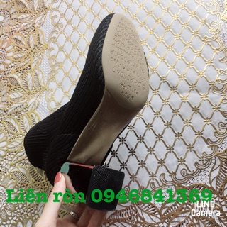 Boot len gót kim loại