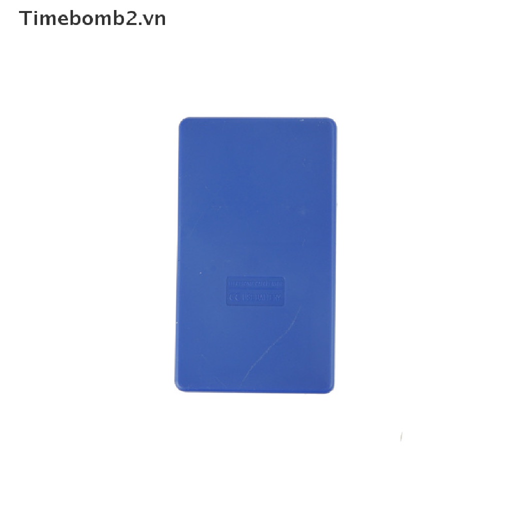 Máy Tính Mini 8 Số 2 Sử Dụng Năng Lượng Mặt Trời Dễ Thương