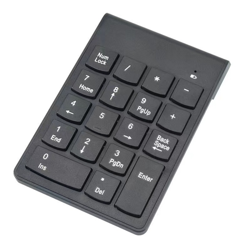 Bàn Phím Số Không Dây 18 Phím 2.4Ghz Cho Windows Linux MacOS