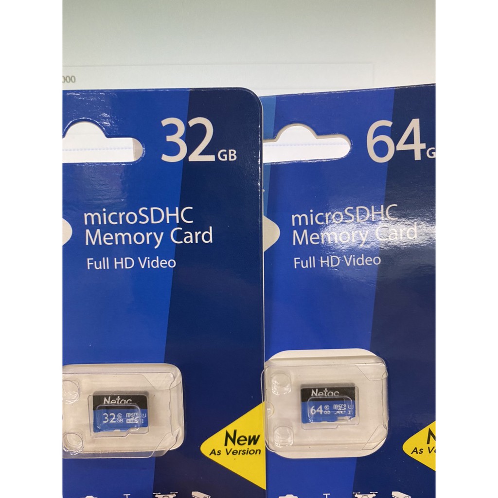 Thẻ nhớ Netac MicroSD 32GB 64GB class10 | WebRaoVat - webraovat.net.vn