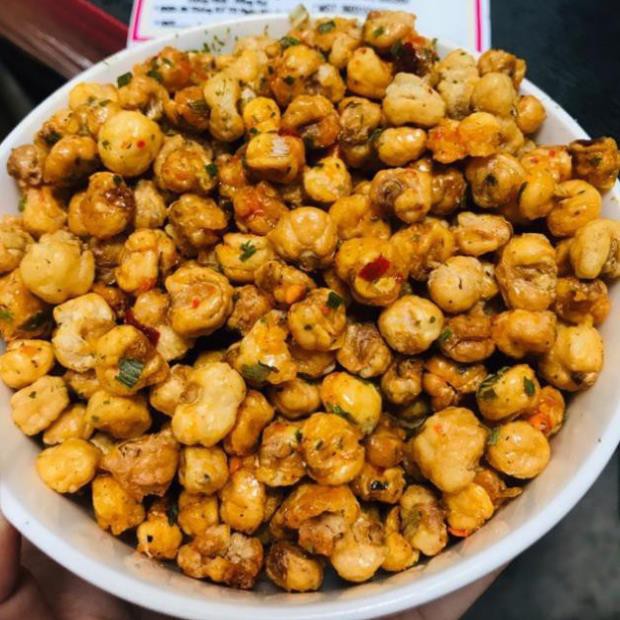 500g ngô nếp xóc mắm ớt giòn tan thơm ngon