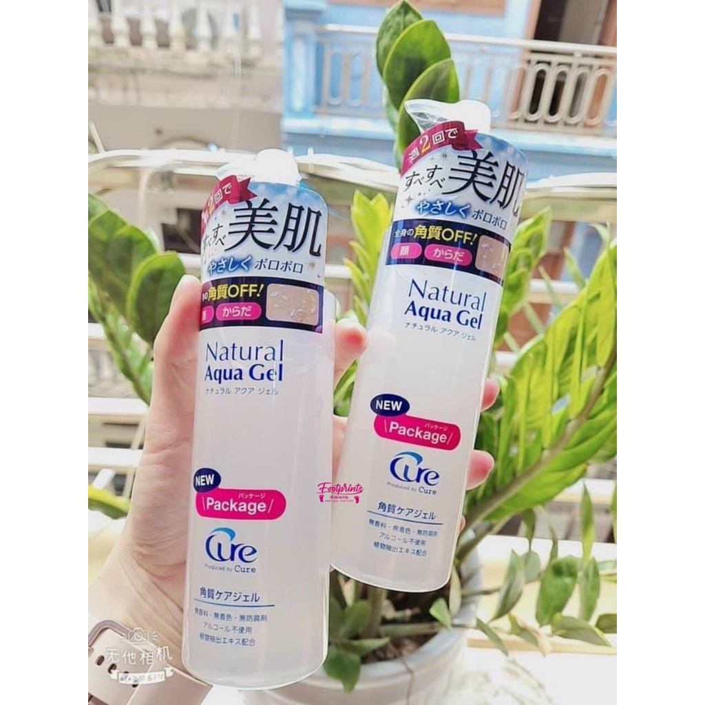 Tẩy da chết Tẩy Tế Bào Chết Cure Natural Aqua Gel nội địa Nhật Bản 250g