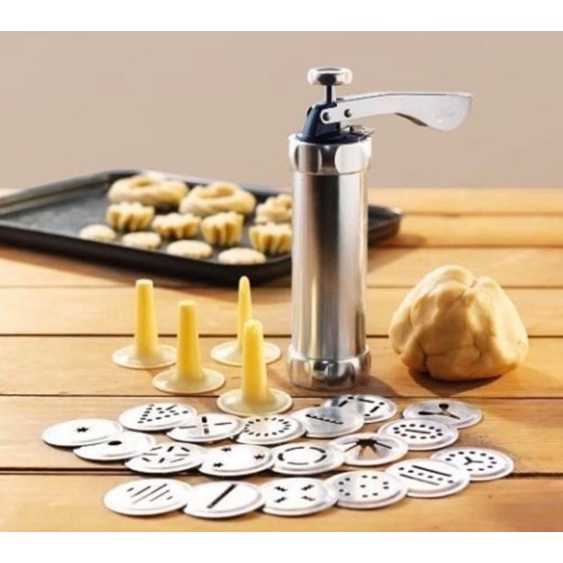 Ấn cookie 20 mặt hoa văn