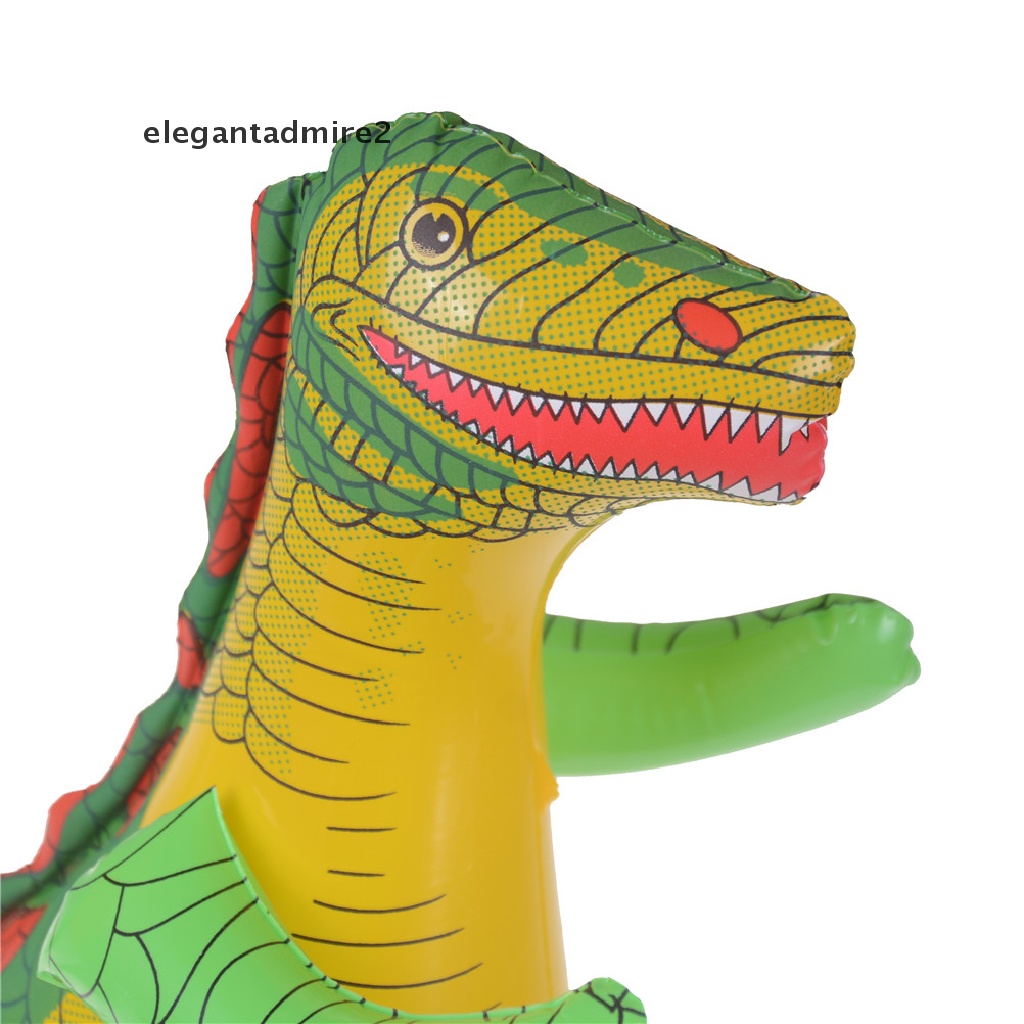 1 Bóng Bơm Hơi Hình Khủng Long Kích Thước 40 / 55cm Độc Đáo Trang Trí Bể Bơi / Bãi Biển