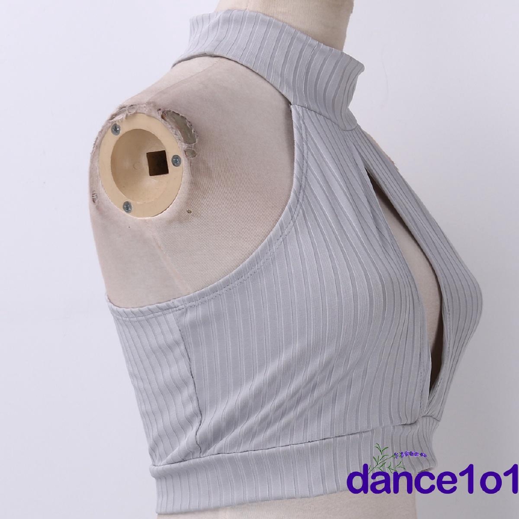 Áo crop top sát nách thời trang