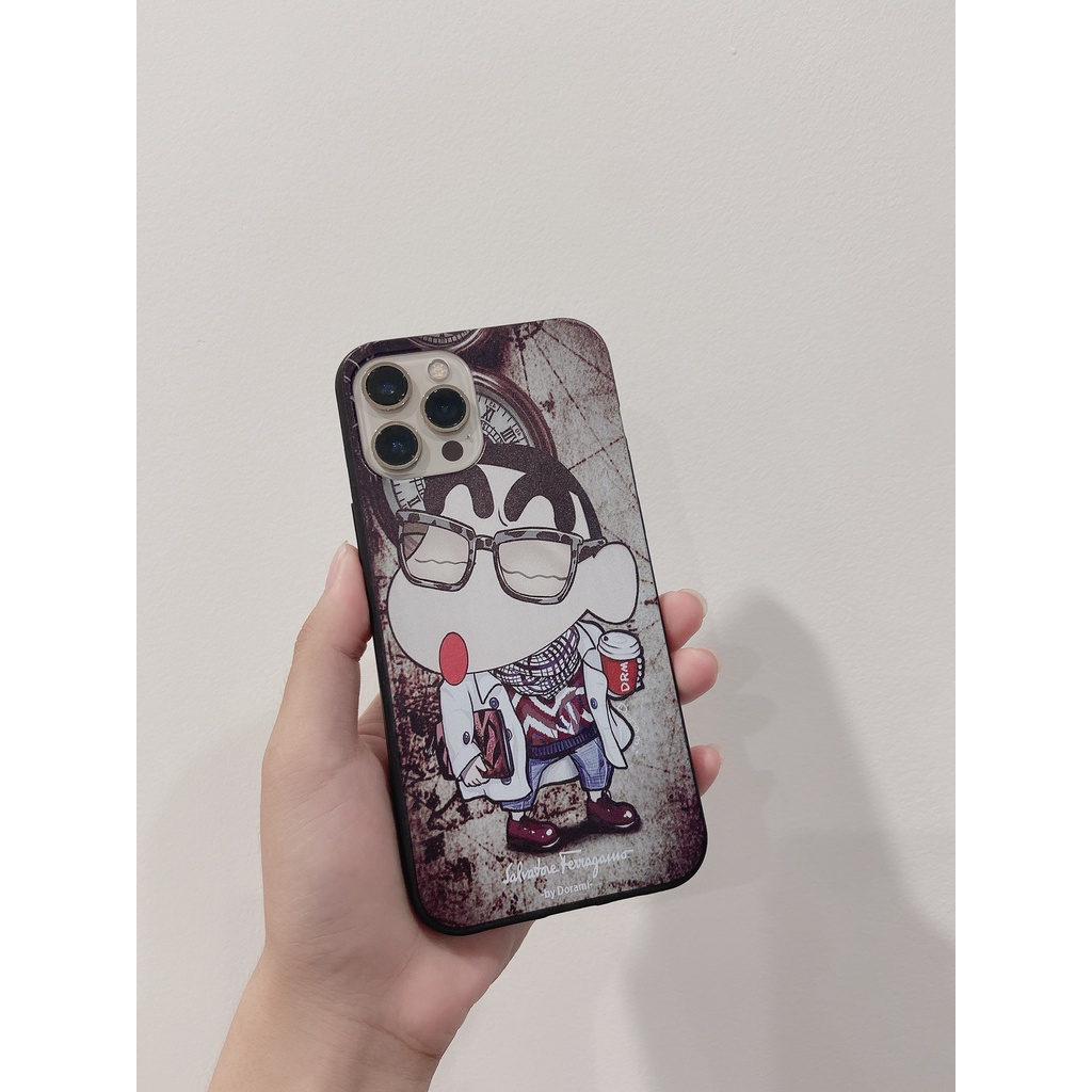 Ốp lưng iphone - Ốp iphone dẻo in hình nổi 6d viền đen ip 6/6plus/6s/6splus/7/7plus/8plus/X/smax/11/ip11promax/12promax