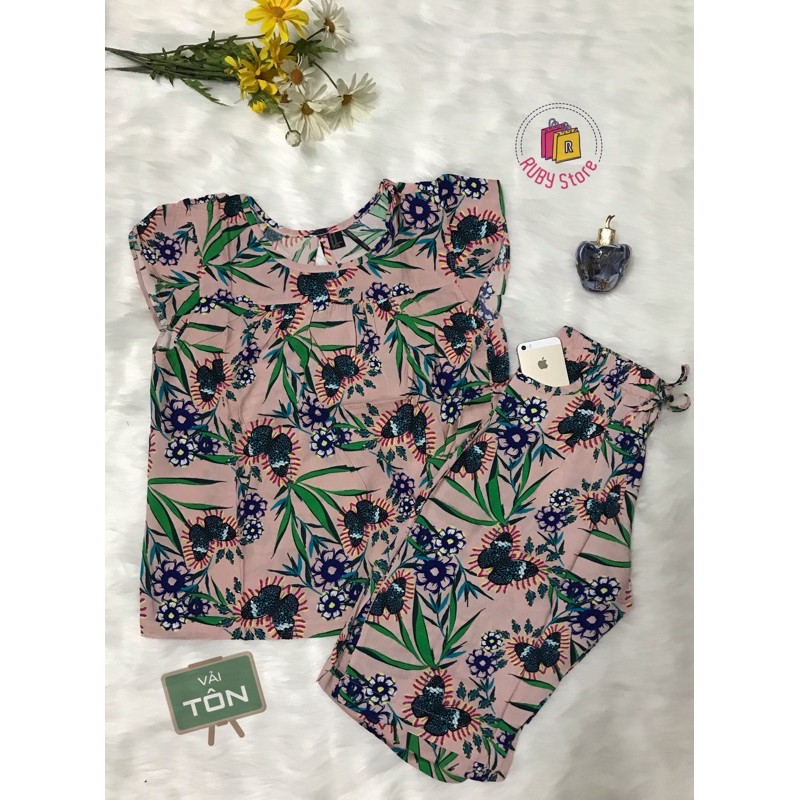 👚👖 Đồ bộ xuất khẩu 👚👖đồ lửng vải tôn vải lanh (ảnh shop tự chụp) | BigBuy360 - bigbuy360.vn