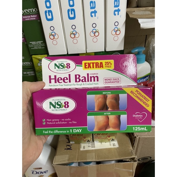 KEM TRỊ NỨT GÓT CHÂN  NS-8 HEEL BALM COMPLEX