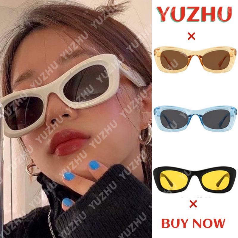 Kính mát gọng mắt mèo hình bầu dục cỡ lớn phong cách hip hop Âu Mỹ thời trang