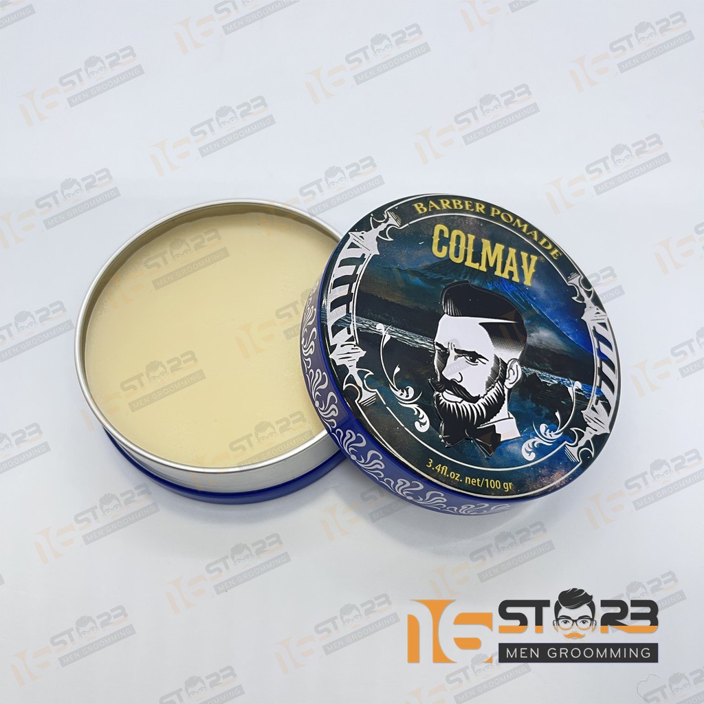 [Chính Hãng 100%] Sáp Vuốt Tóc Colmav Pomade Gốc Dầu 100g