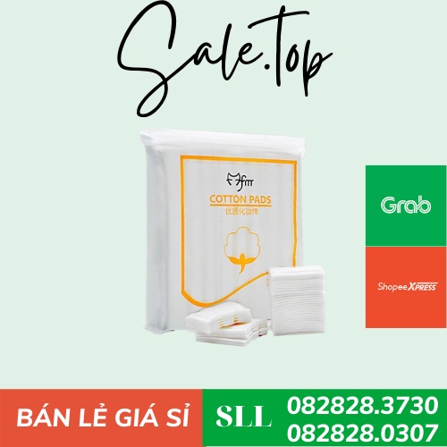 Bông tẩy trang Cotton Pads 222 miếng mềm mịn dai - sale.top