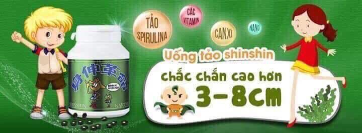 Tảo shin shin Nhật Bản cho bé yêu