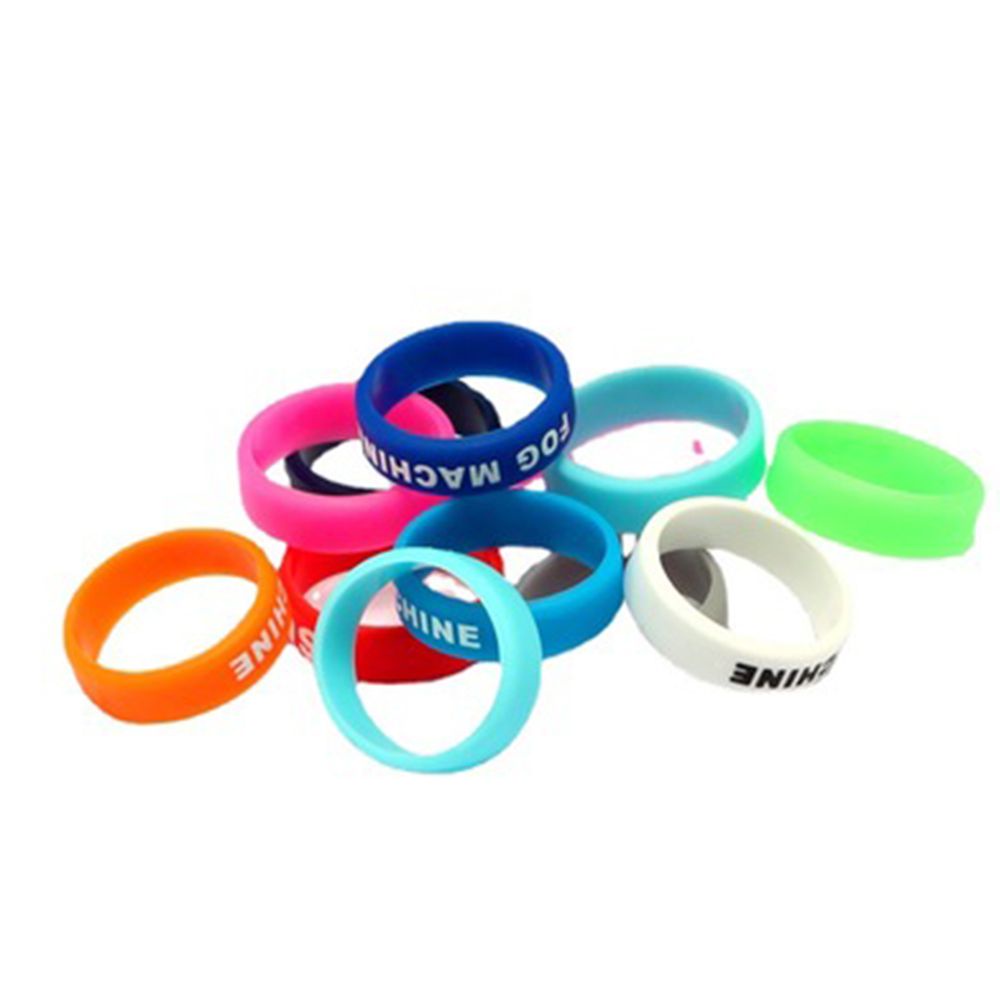 Set 10 vòng đệm cao su silica gel chống trượt bảo vệ tay cầm cần câu cá tiện dụng
