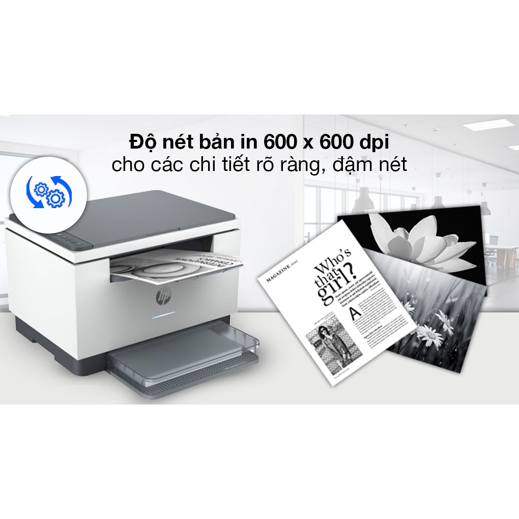 [Mã ELHP3TR giảm 12% đơn 500K] Máy in đa chức năng HP LaserJet M236dw (9YF95A)/ in 2 mặt tự động - HO TRO BAO HANH