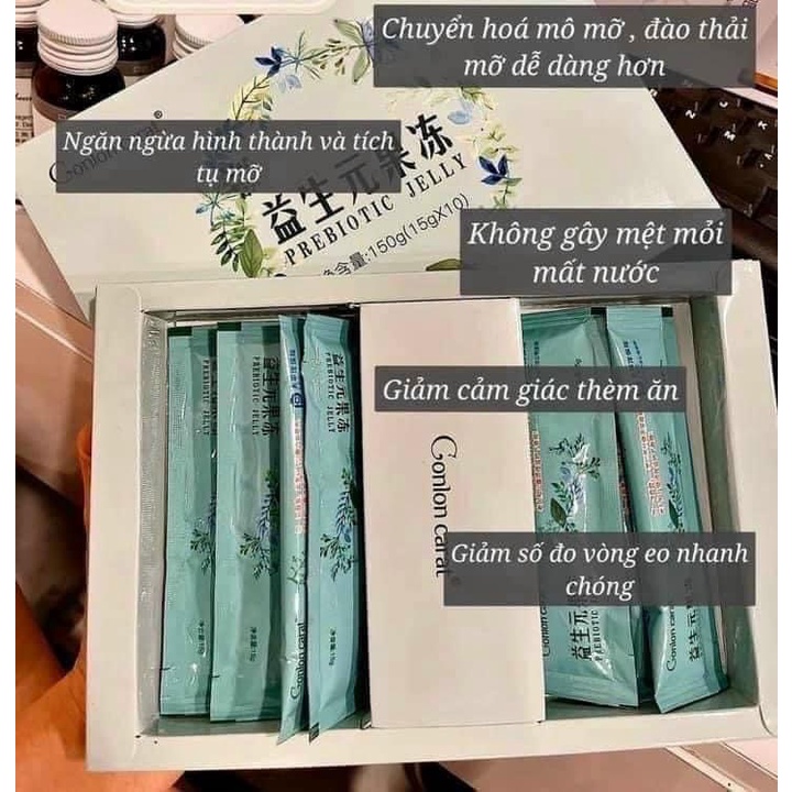 Thạch giảm cân Trang Nemo Prebiotic Jelly & X9 - Chính hãng