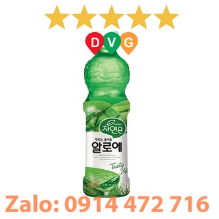 Nước Nha Đam Lô Hội Tự Nhiên Woongjin Hàn Quốc Chai 500ml