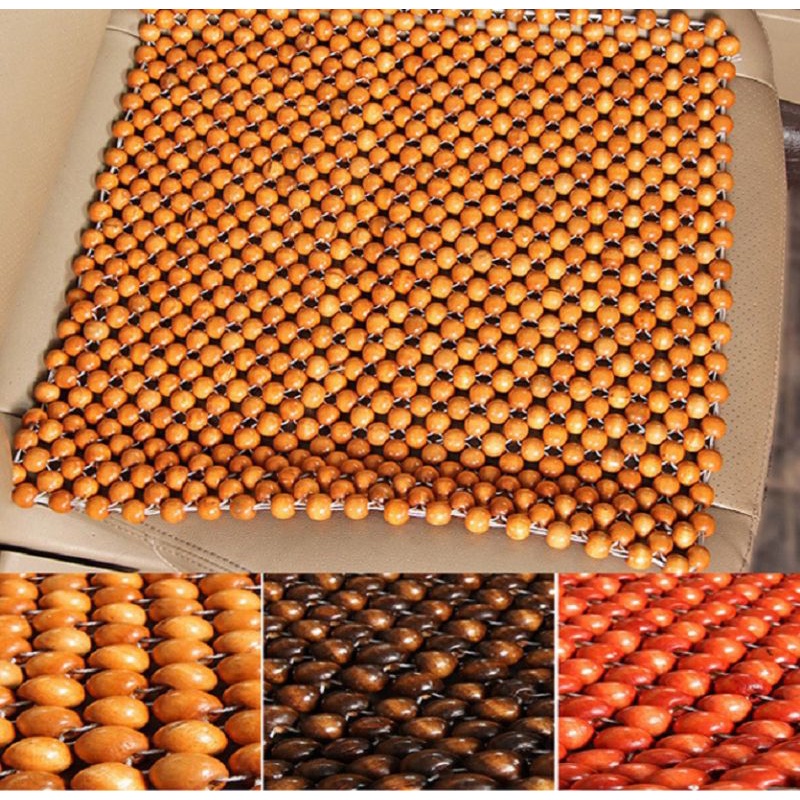 Miếng đệm lót ghế hạt gỗ,,,