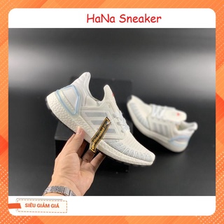Giày thể thao/ Sneaker Ultra boost 6.0 trắng xanh ( Full box)