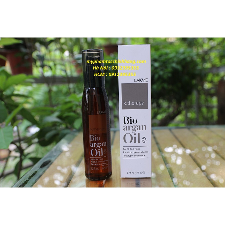 (SALE 40%) TINH DẦU LAKME K.THERAPY BIO ARGAN OIL 125ML