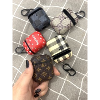 VỎ - ỐP Airpods 1/ 2 Thương Hiệu Gucci - Louis Vuitton - ... Giả Da