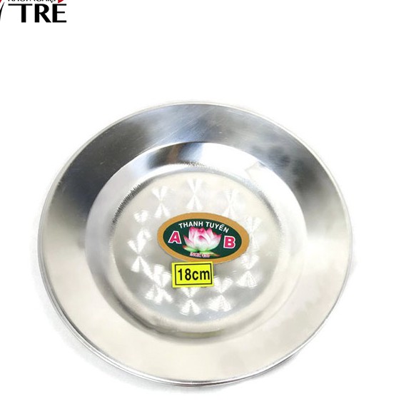 đĩa inox 18cm