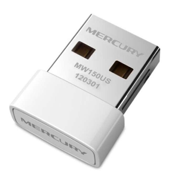 Bộ Thu Sóng Usb WiFi Mercusys MW150US Nano , Hàng Mới Chính Hãng Bh24T