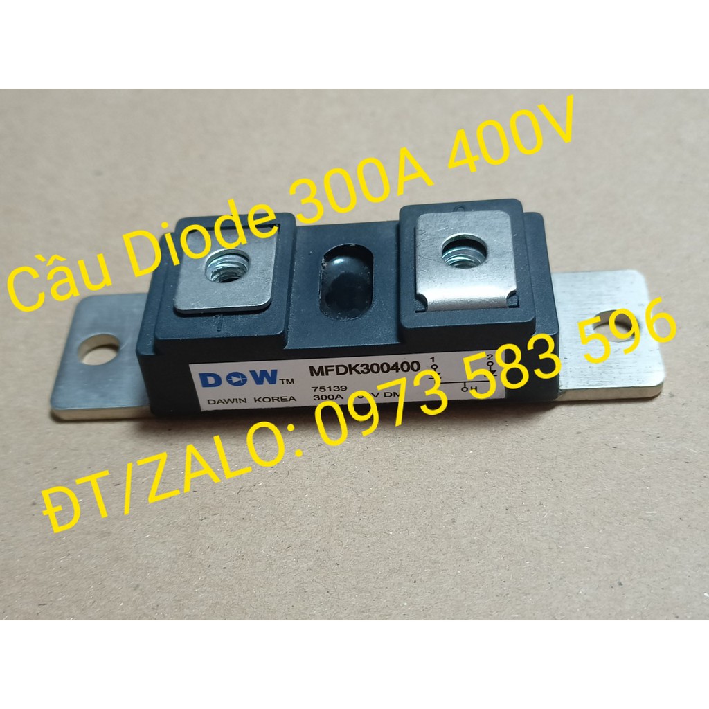 Cầu Diode 300A 400V (Cầu Chỉnh Lưu)