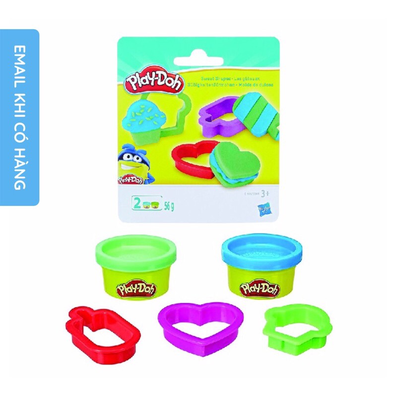 Đồ chơi đất nặn Playdoh kèm khuôn hình nhiều mẫu