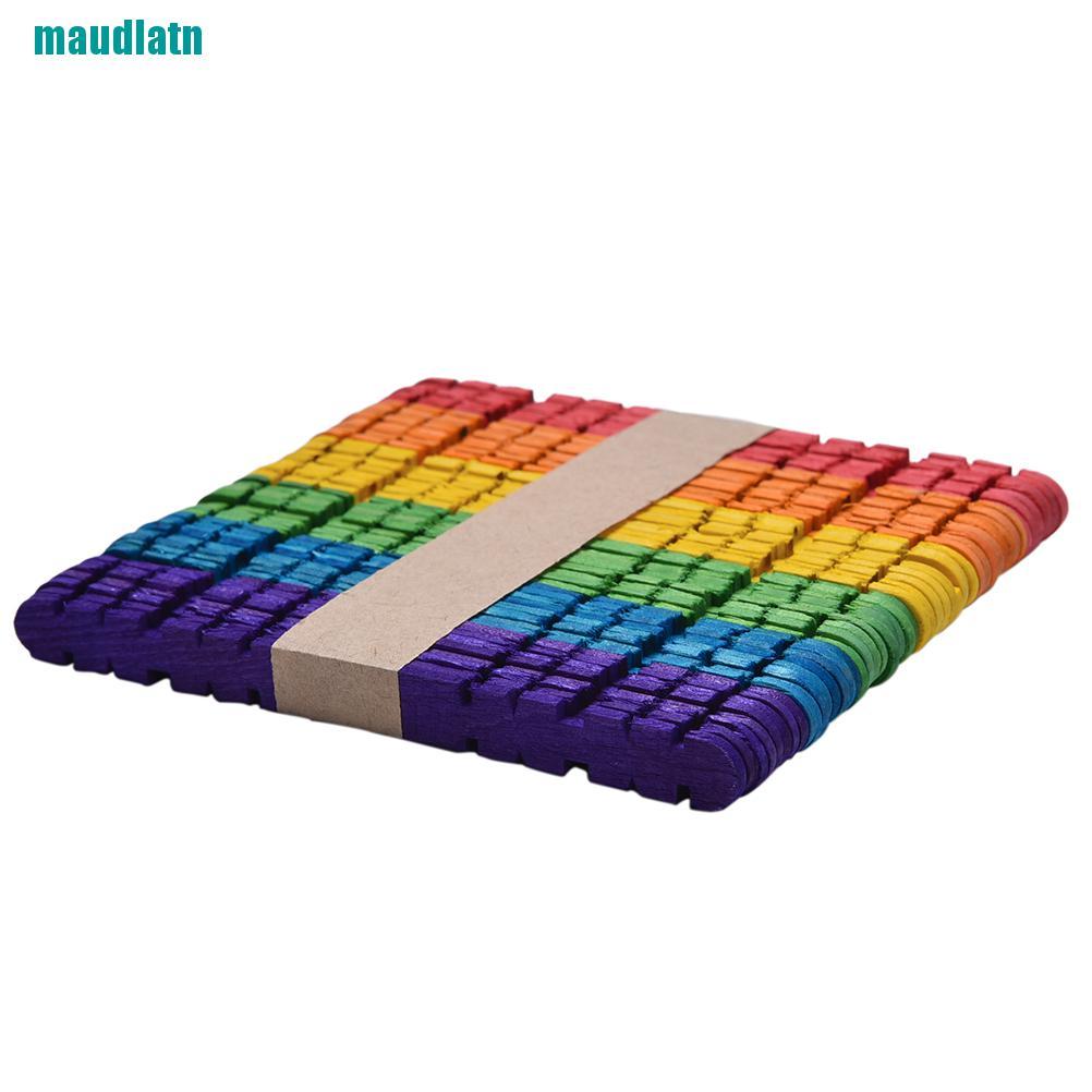 50 Que Gỗ Làm Kem Handmade