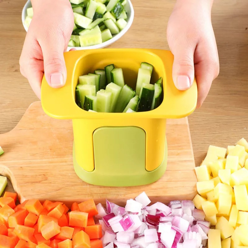 Dụng Cụ Cắt Rau Củ Quả Đa Năng Bằng Thép Không Gỉ Cho Nhà Bếp