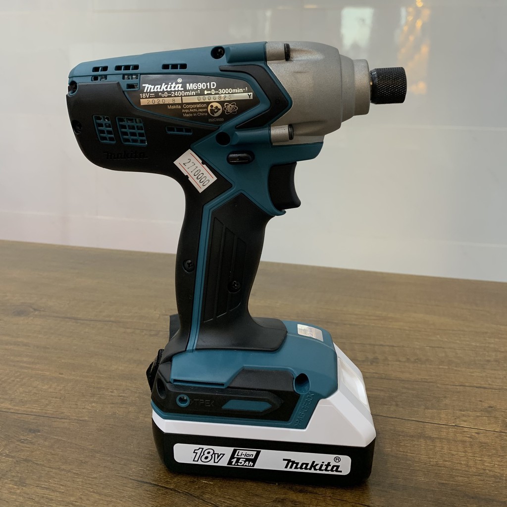 [CHÍNH HÃNG MỚI 100%] MÁY VẶN VÍT DÙNG PIN M6901D 18V MAKITA