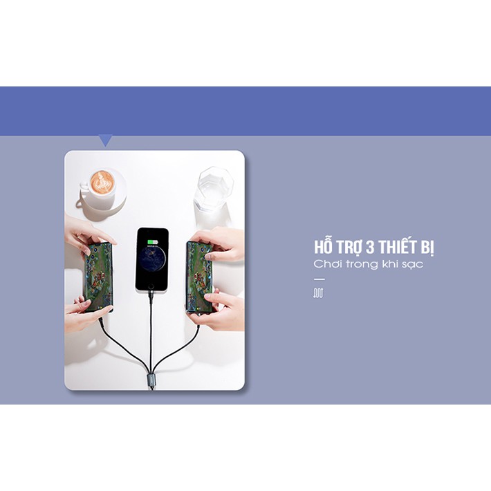 Dây Cáp sạc 3 in 1 đa năng Remax RC-070TH