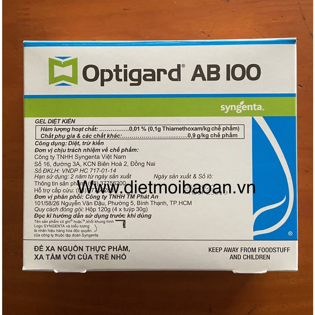 Thuốc diệt kiến Optigard AB100 ⚜️FREESHIP⚜️ Nhập khẩu