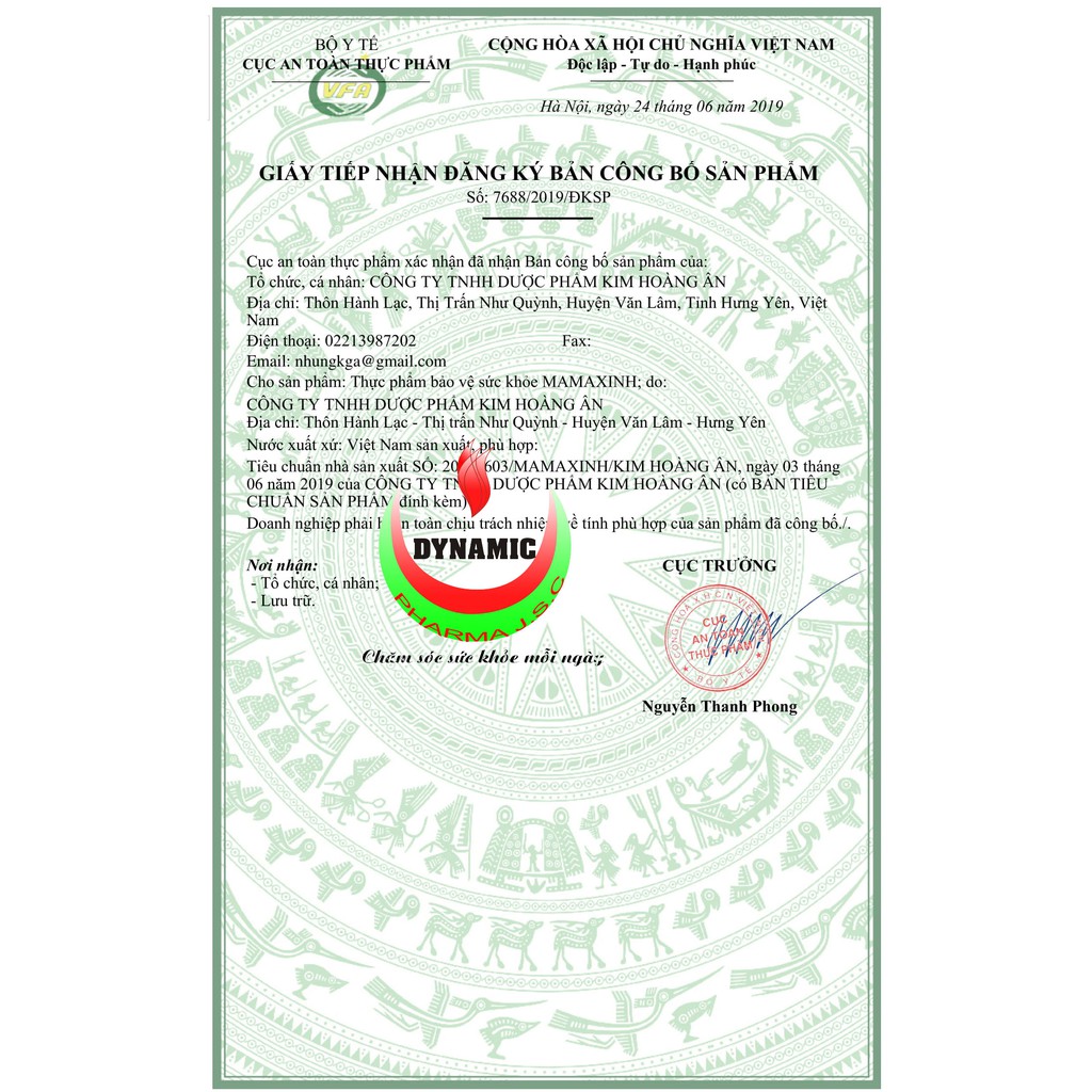 Phục hồi sức khỏe cho bà bầu sau khi Sinh - MaMa Xinh -  Hộp 30 viên