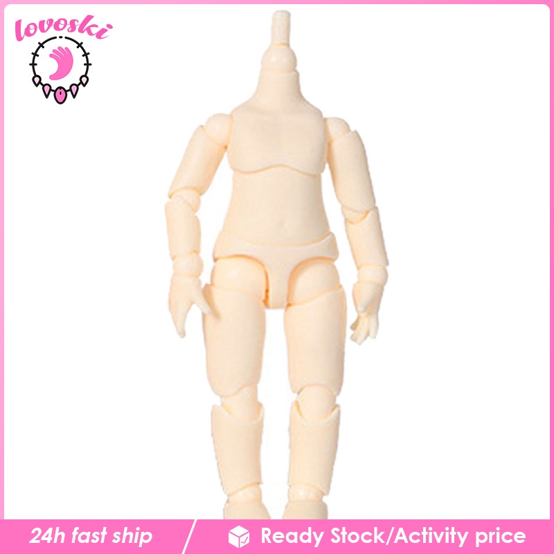 Mô Hình Búp Bê BJD 13 Khớp Nối Kèm Tay Cầm Tỉ Lệ 1 / 12