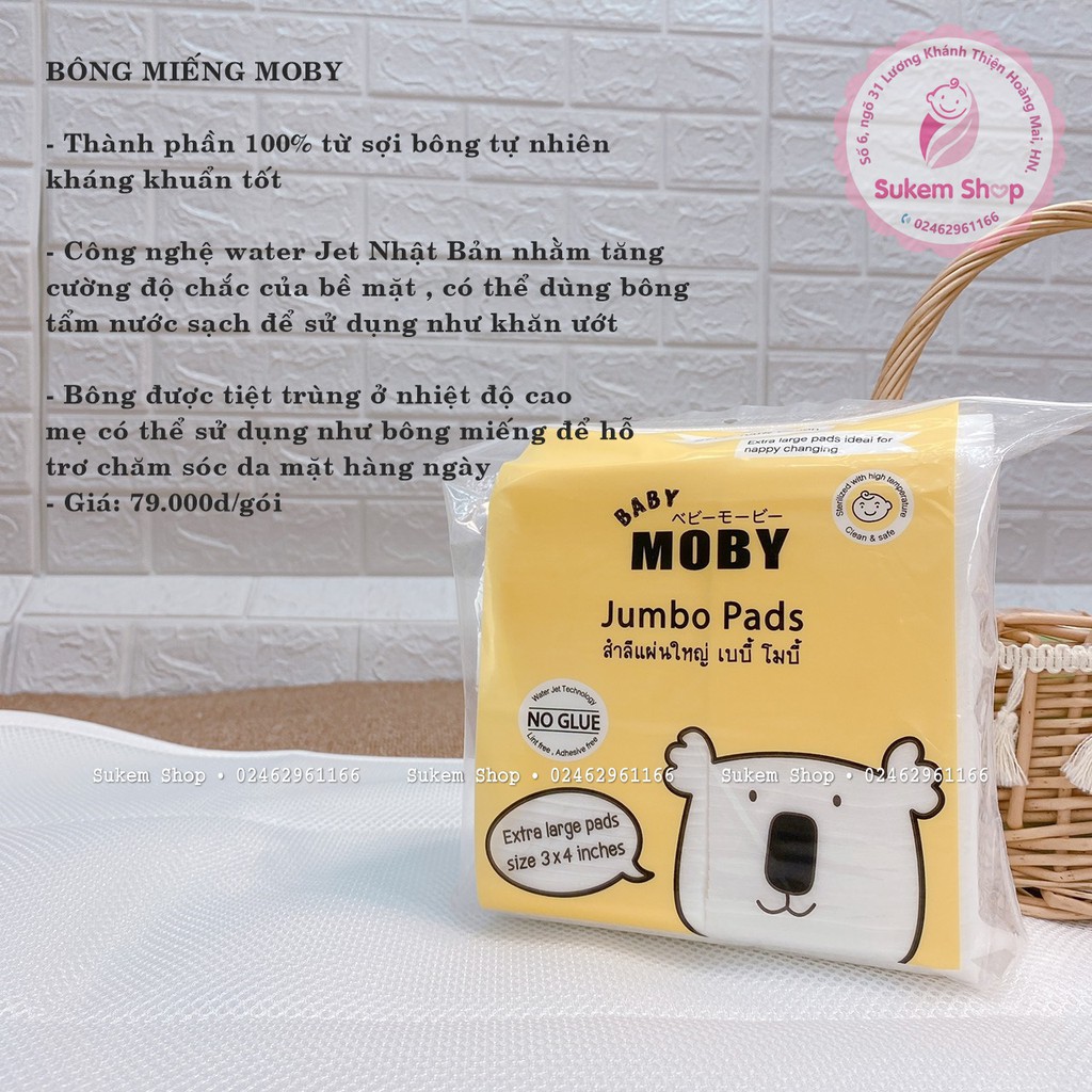 Bông miếng Moby