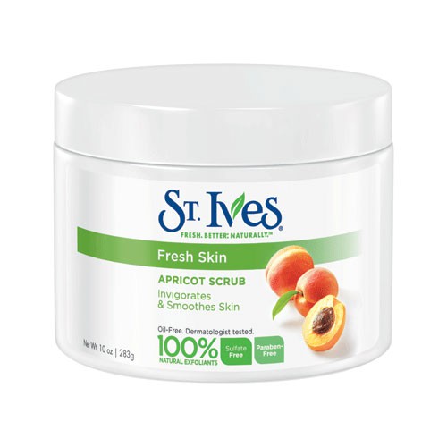 Kem tẩy tế bào chết toàn thân hương mơ St.Ives Fresh Skin Apricot Scrub 283g