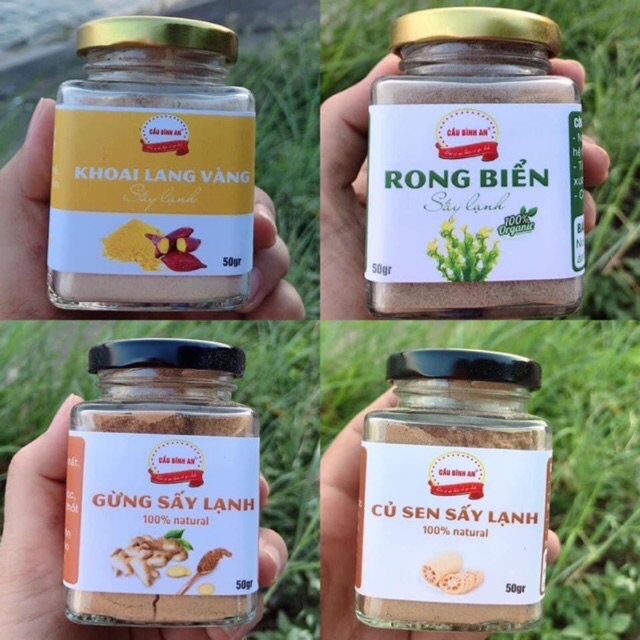 Bột Rau Củ Sấy lạnh Cầu Bình an