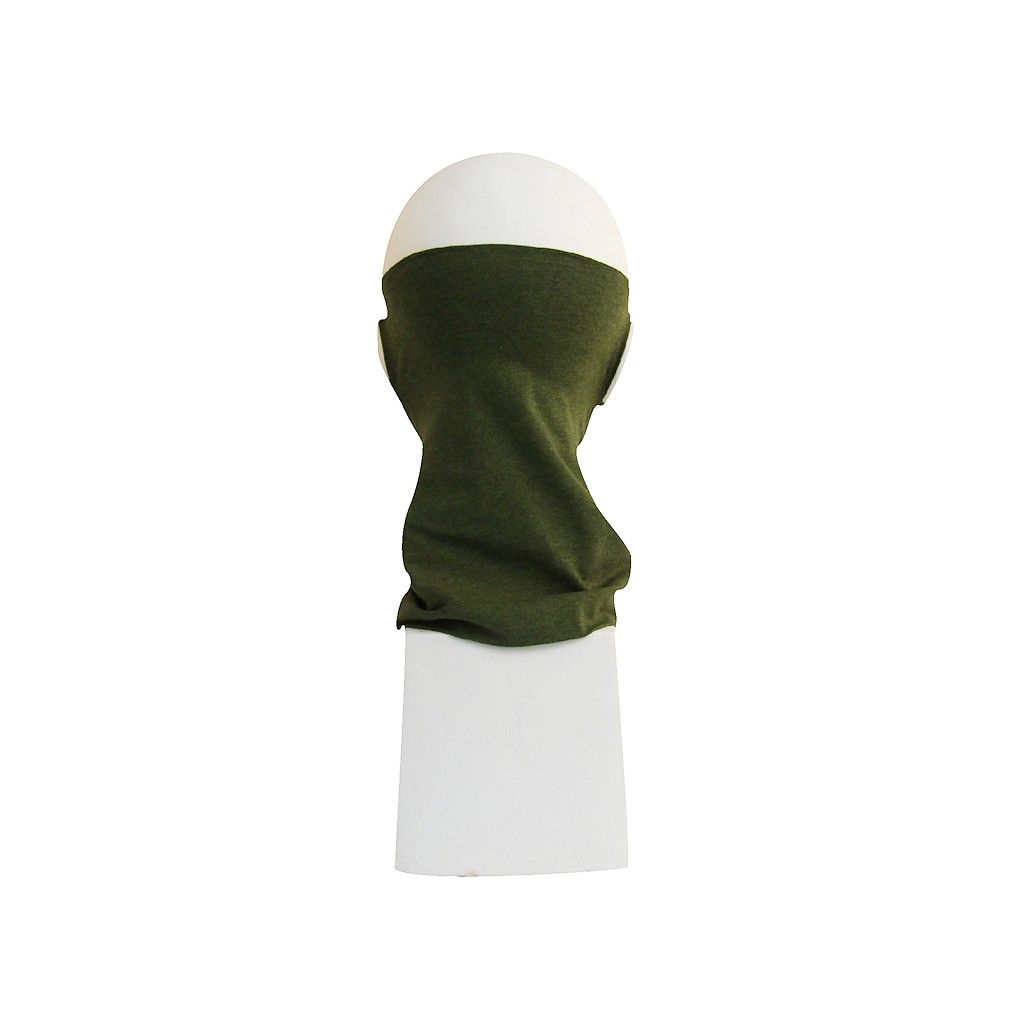 Khăn Khẩu Trang Người lớn Yvette Libby N'guyen Paris, SCARF MASK, Màu Xanh Rêu, cotton